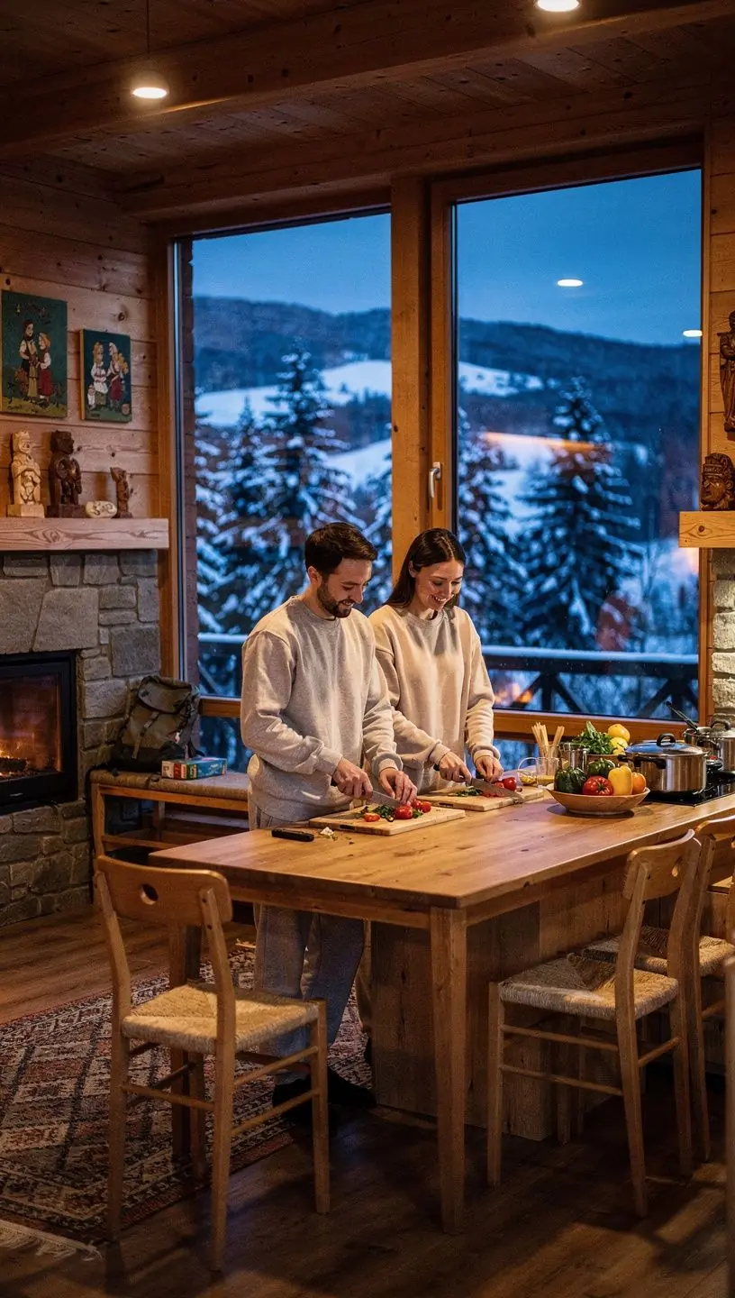 Rodina se usmívá při plánování cesty s mapou a GPS navigací.